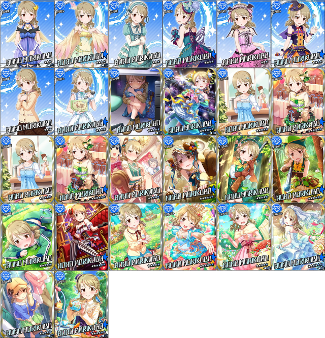 Anime characters grid names collection free wallpaper for tablet - medium preview image