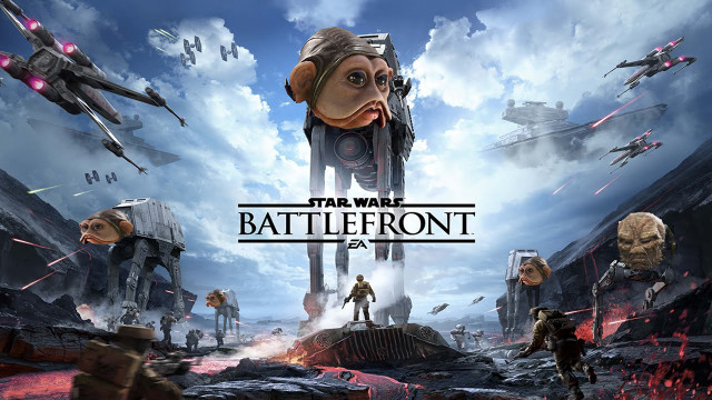 Star wars battlefront poster characters free wallpaper for desktop - medium preview image