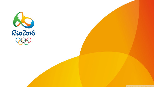 Olympic logo wireframe swirl white free wallpaper for desktop - medium preview image