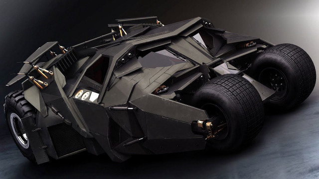 Batmobile dark room light side #5 free wallpaper for desktop - medium preview image