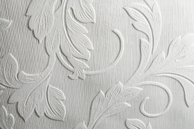 White wall flower pattern black free wallpaper for desktop - medium preview image