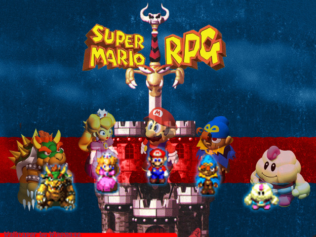 Cartoon characters super mario rpq free wallpaper for desktop - medium preview image