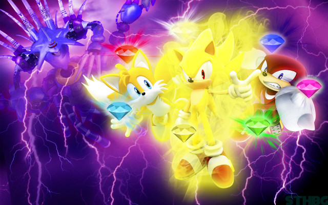 Cartoon characters lightning background arms free wallpaper for desktop - medium preview image