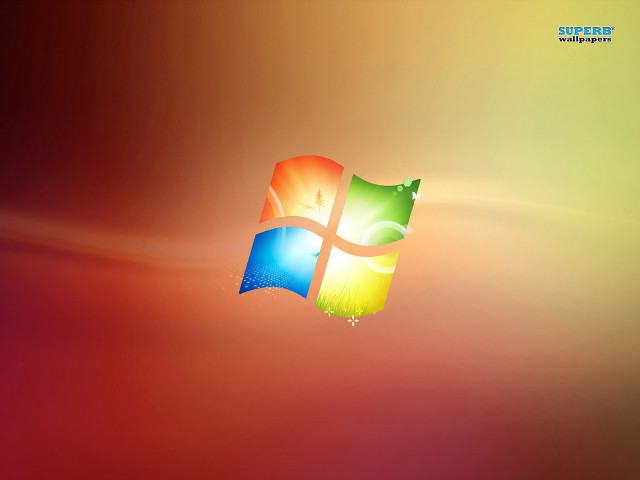 Colorful background window logo blurry free wallpaper for desktop - medium preview image