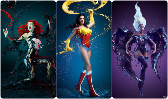 Woman wings body paint photos free wallpaper for desktop - medium preview image