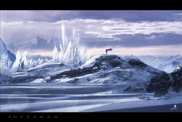 Man snow mountain cloudy sky free wallpaper for desktop - medium preview image
