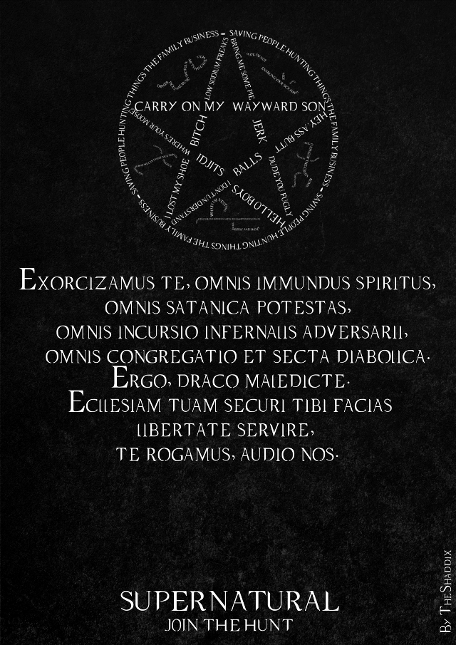 Black white poster pentagramus symbol free wallpaper for mobile - medium preview image