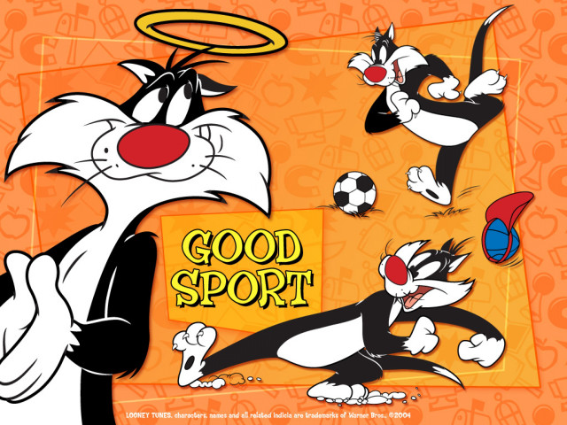 Cartoon cat halo soccer ball free wallpaper for desktop - medium preview image