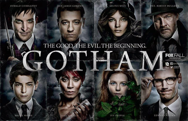 Gotham movie poster people dramatic free wallpaper for desktop - medium preview image