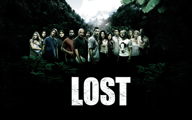 Group people forest lost standing free wallpaper for desktop - medium preview image