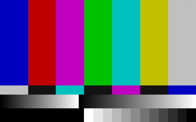 Tv screen color bar white free wallpaper for desktop - medium preview image