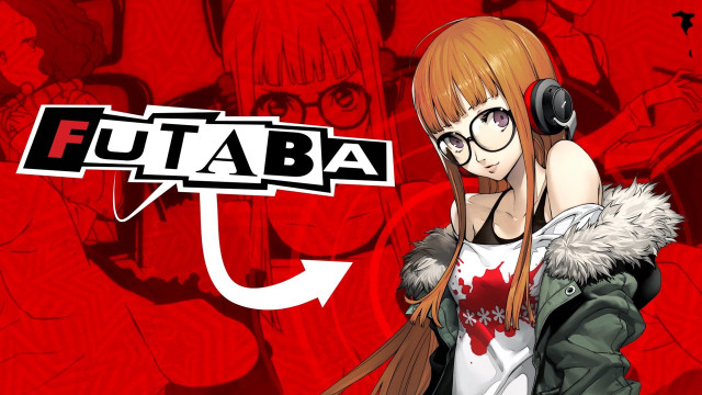 Girl headphones coat red background #2 free wallpaper for desktop - medium preview image