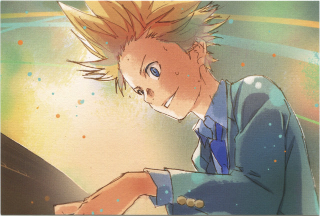 Young man mohawk smiling distance free wallpaper for desktop - medium preview image