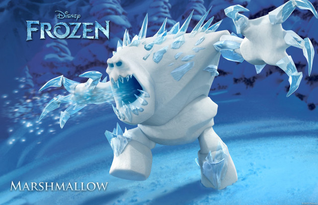 Frozen ice monster mouth open free wallpaper for desktop - medium preview image