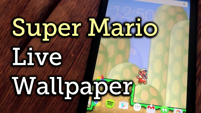 Tablet game super mario live free wallpaper for desktop - medium preview image