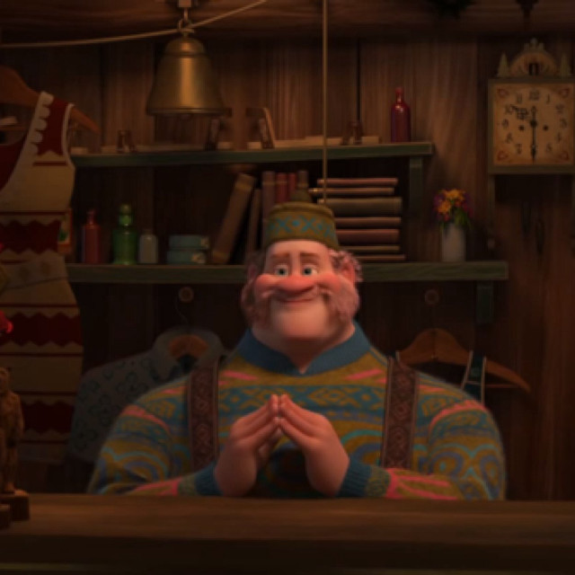 Cartoon character table clock christmas free wallpaper for tablet - medium preview image