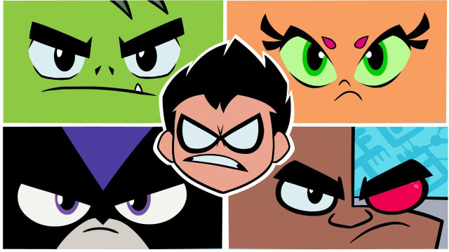 Cartoon faces expressions different eyes free wallpaper for desktop - medium preview image