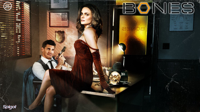 Man woman table poster bones free wallpaper for desktop - medium preview image