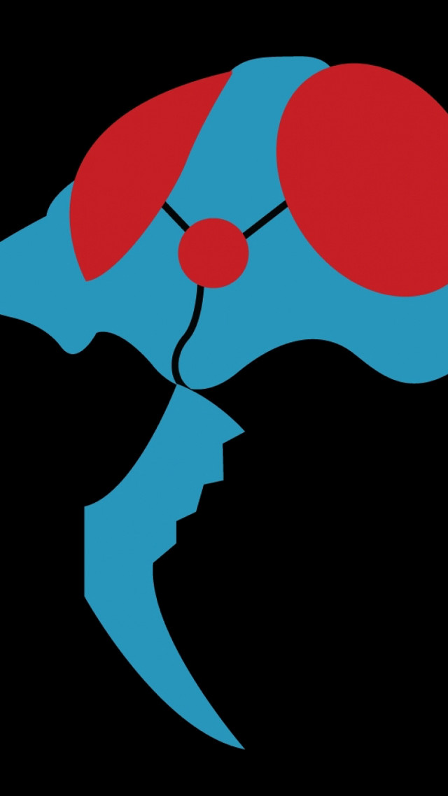 Red blue balloon alfred manessier free wallpaper for mobile - medium preview image