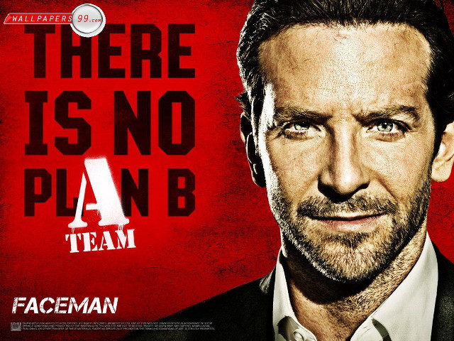 Bearded man suit red background free wallpaper for desktop - medium preview image