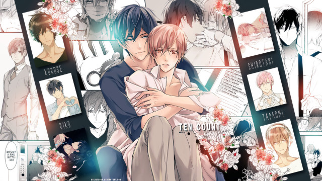 Couple hugging floral background wedding free wallpaper for desktop - medium preview image