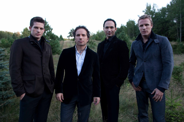 Men group field grass trees free wallpaper for desktop - medium preview image