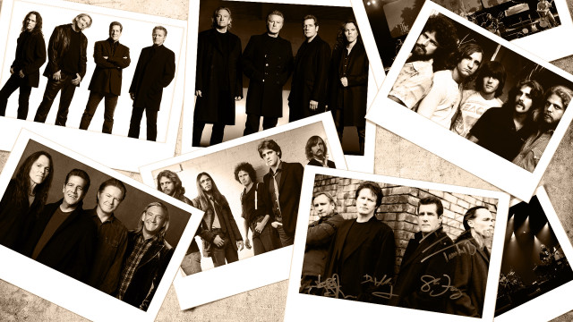 Group black white photo wall free wallpaper for desktop - medium preview image