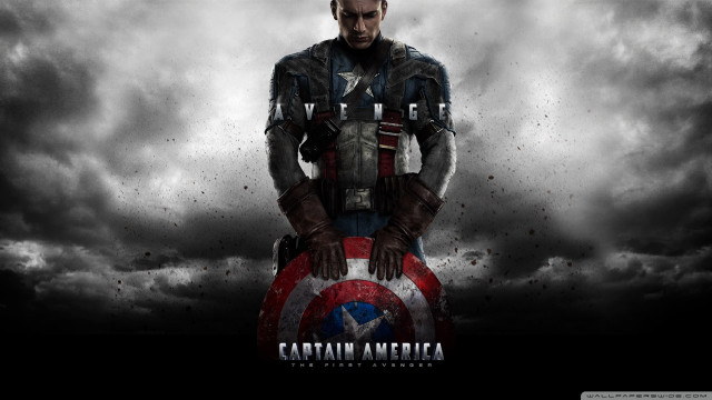 Captain america first avenger movie #3 free wallpaper for desktop - medium preview image