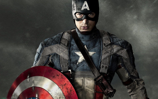 Captain america costume man shield #9 free wallpaper for desktop - medium preview image