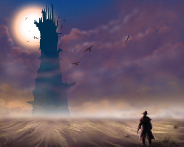 Man tall tower clock field free wallpaper for desktop - medium preview image