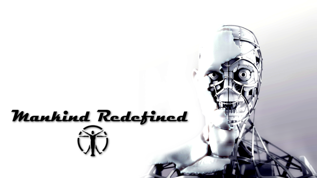 Robot cross manhund redefitated image free wallpaper for desktop - medium preview image
