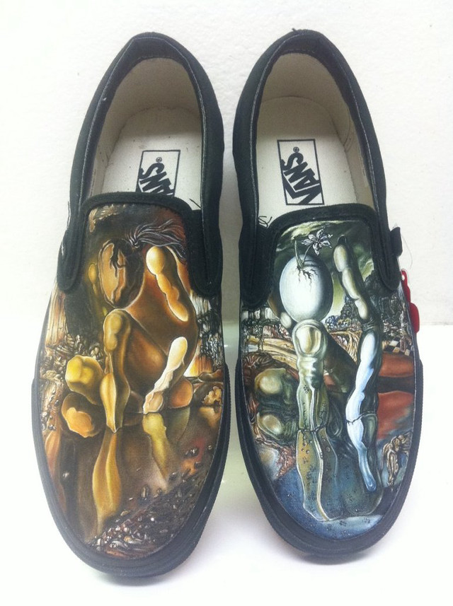 Shoes painting white surface white free wallpaper for mobile - medium preview image