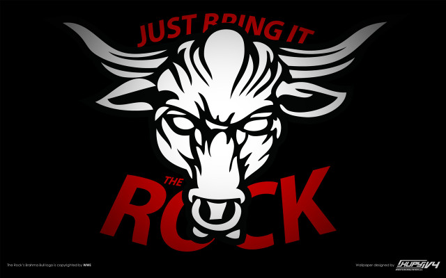 Bull horn shockart pring it free wallpaper for desktop - medium preview image