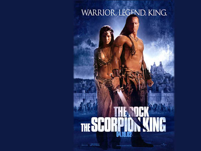 Scorpion king movie poster men free wallpaper for desktop - medium preview image