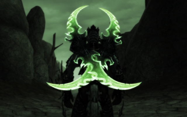 Green black demon cave green free wallpaper for desktop - medium preview image