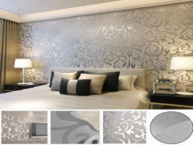 Modern european ink bedroom lamps free wallpaper for desktop - medium preview image