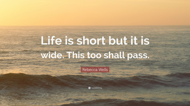 Life short but wide quote free wallpaper for desktop - medium preview image