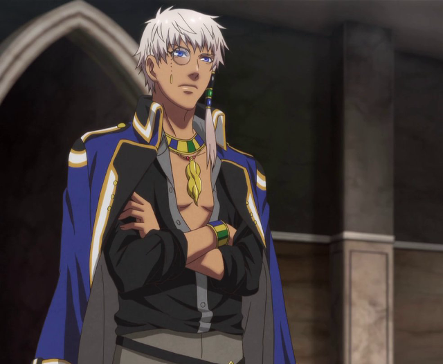 Man blue jacket arms crossed free wallpaper for desktop - medium preview image