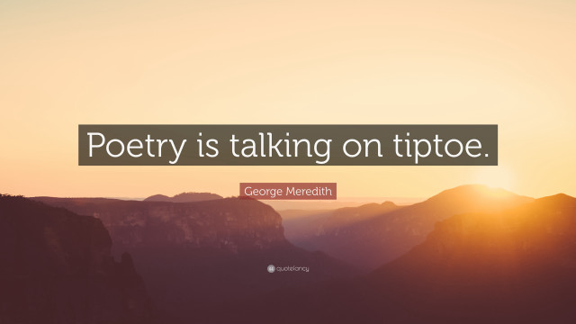 Quote on poetry tiptoe mountains free wallpaper for desktop - medium preview image
