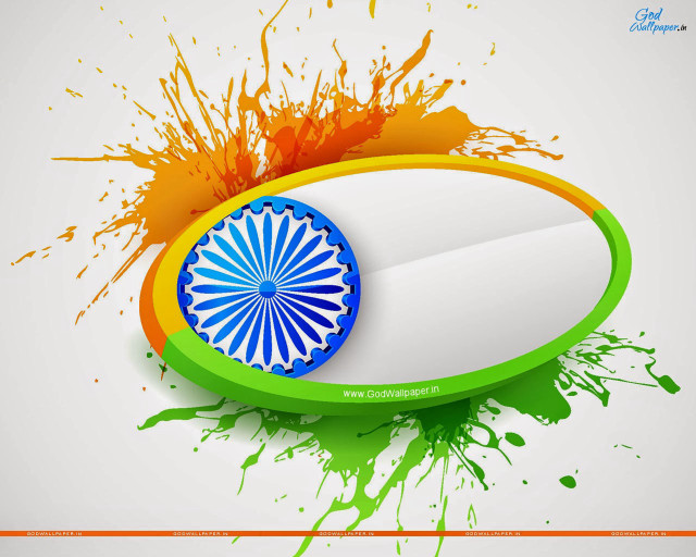 White blue ball green orange free wallpaper for desktop - medium preview image