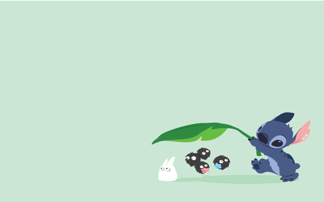 Cartoon character plant animals green free wallpaper for desktop - medium preview image