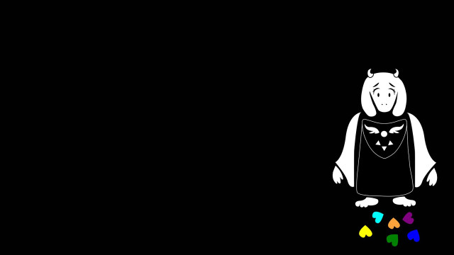 Cartoon cat rainbow triangle minimalist free wallpaper for desktop - medium preview image