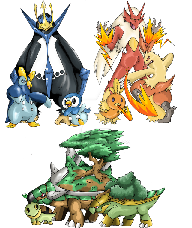 Pokemon characters group image illustration free wallpaper for mobile - medium preview image