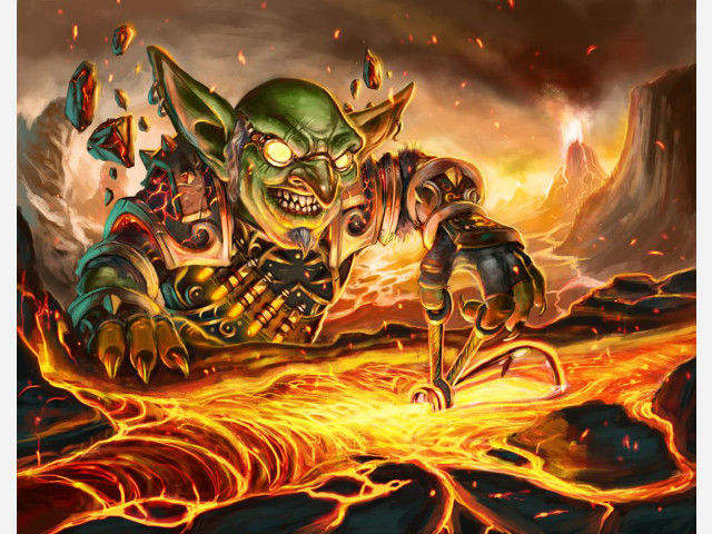 Demon fire background demon ground free wallpaper for desktop - medium preview image