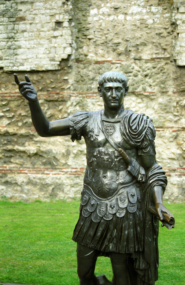Roman soldier statue cell phone free wallpaper for mobile - medium preview image