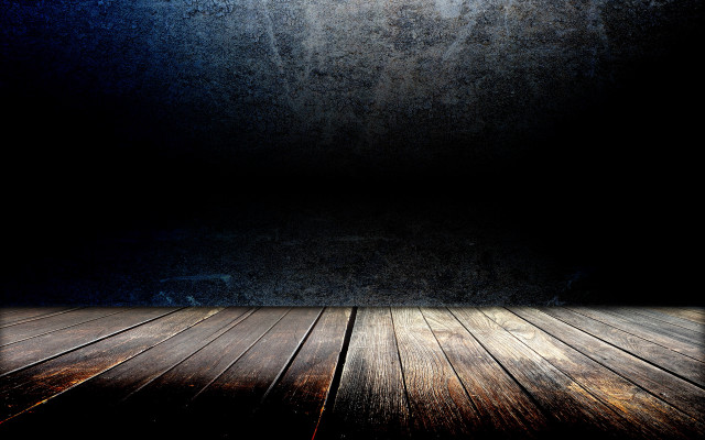 Dark room wooden floor light free wallpaper for desktop - medium preview image