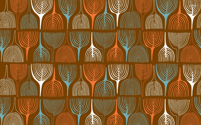 Circles trees brown background blue free wallpaper for desktop - medium preview image