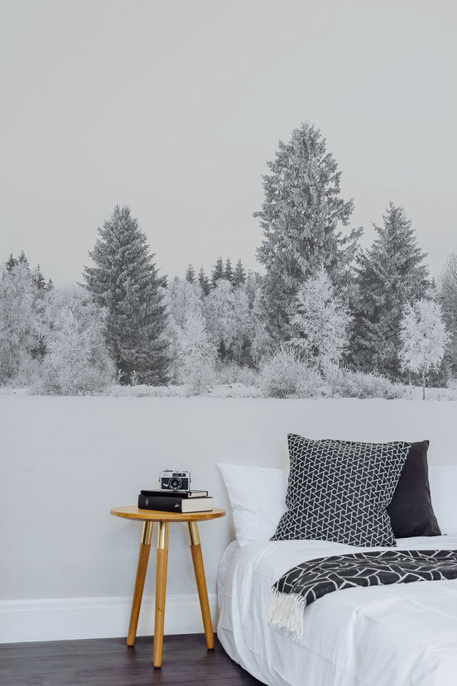 Bedroom wall mural trees small free wallpaper for mobile - medium preview image