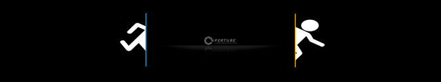 Black background white silhouette person free wallpaper for desktop - medium preview image
