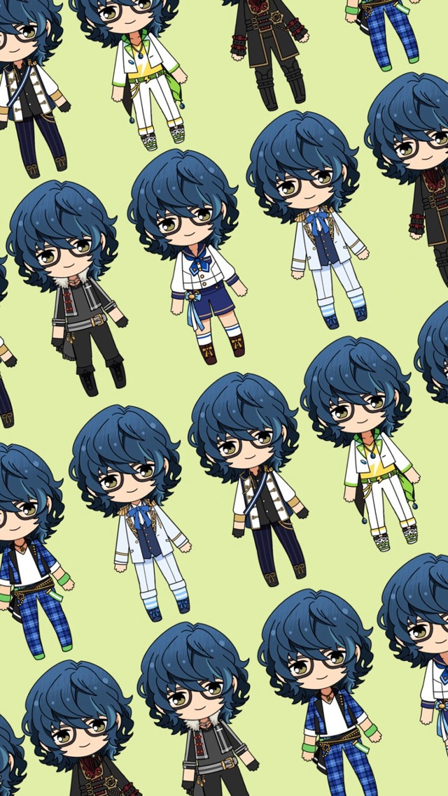 Cartoon characters diverse hair colors free wallpaper for mobile - medium preview image